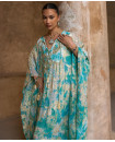 Woven jacquard kaftan 